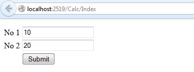 Accessing Index Page in MVC